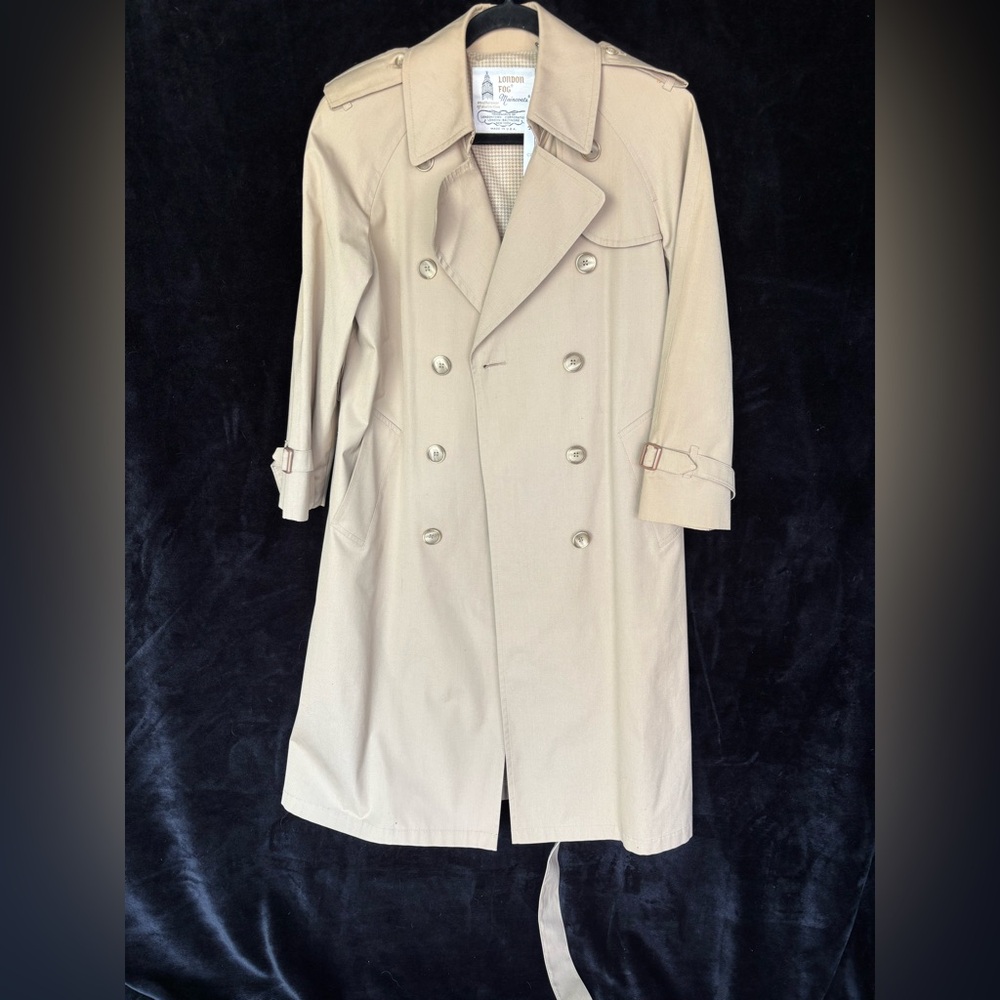 London Fog Trench Coat | Union Made | Size 6P